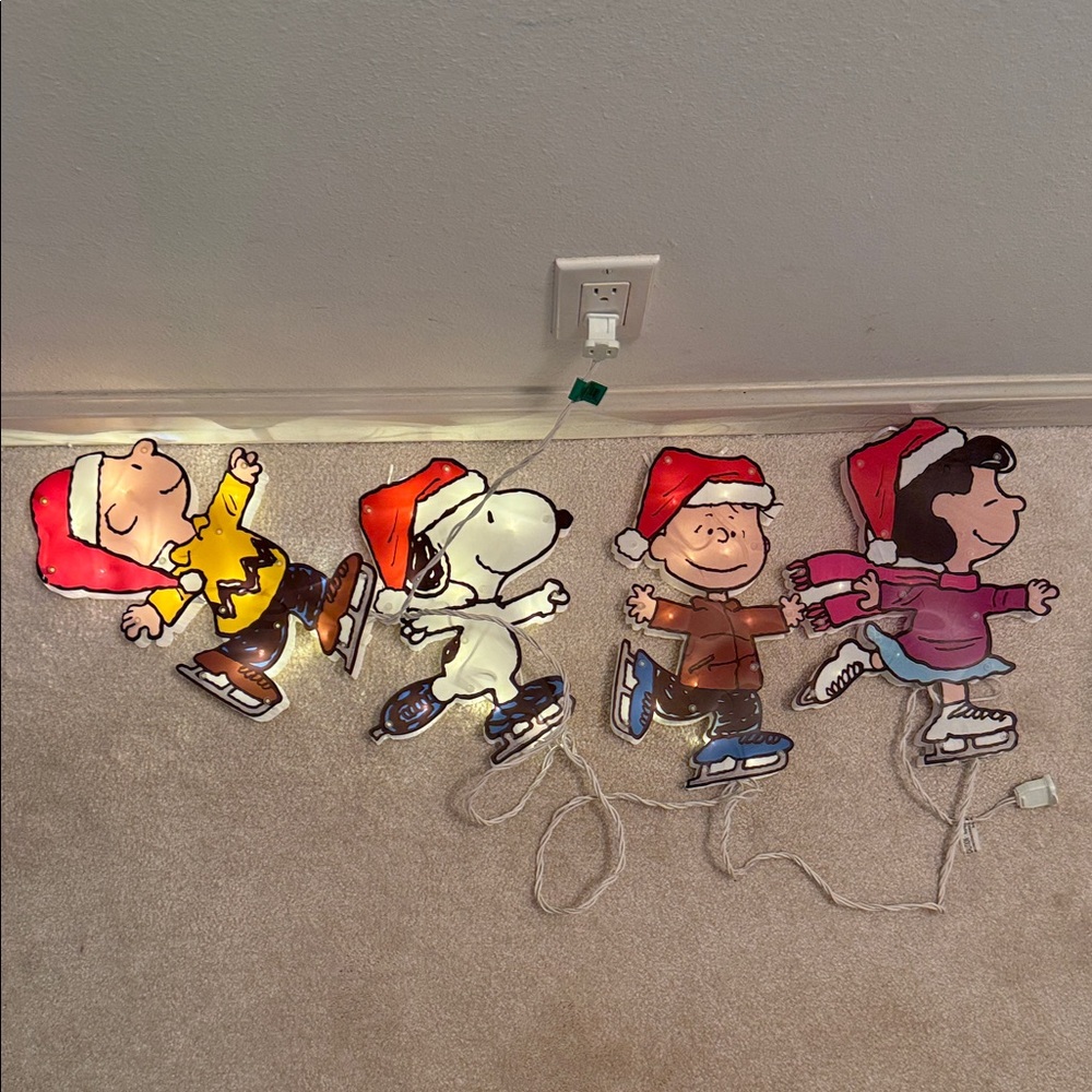 Peanuts Christmas Light-Up String Lights